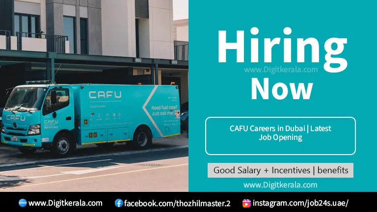 CAFU Careers in Dubai | Latest Job Opening 2024
