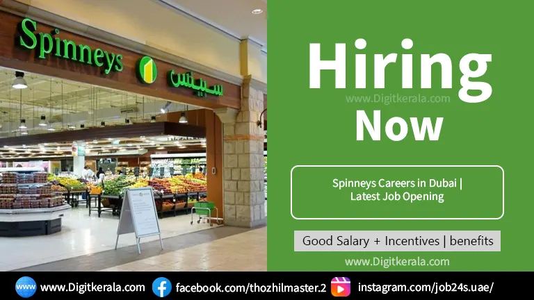 Spinneys Careers in Dubai | Latest Job Opening 2024