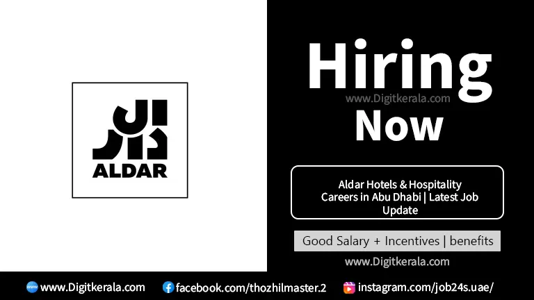 Aldar Hotels & Hospitality Careers in Abu Dhabi | Latest Job Update 2024