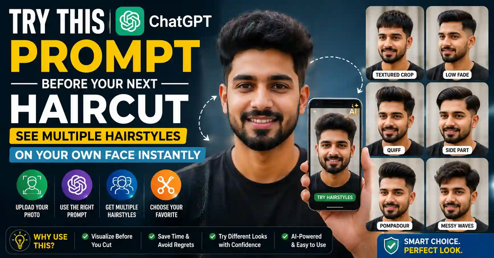 Try This ChatGPT Prompt Before Your Next Haircut