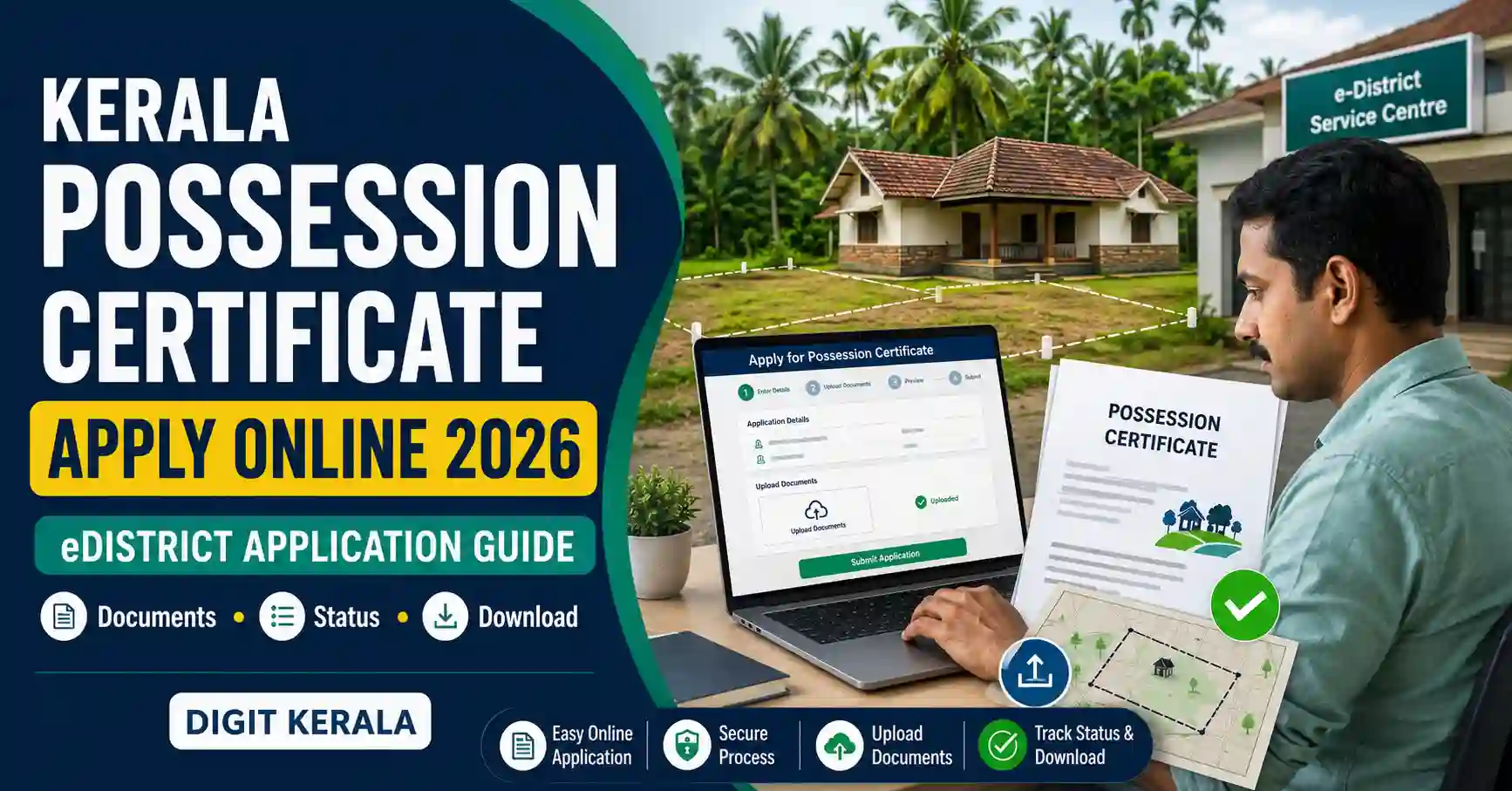 Kerala Possession Certificate Online