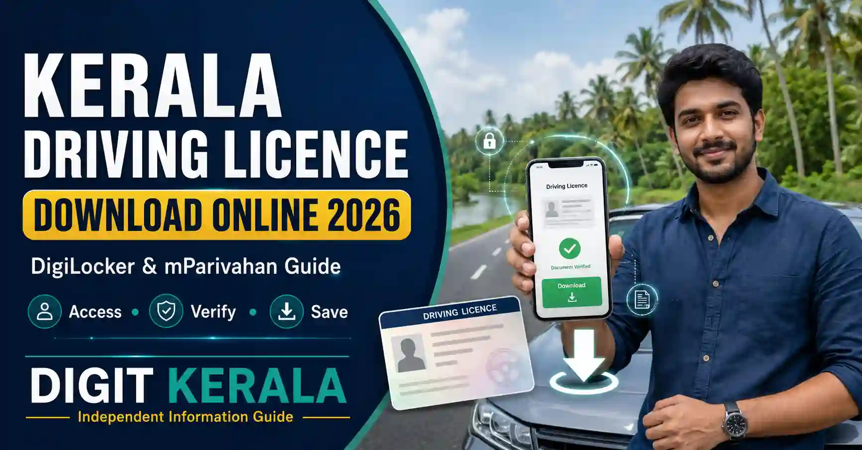Kerala Driving Licence Download Online