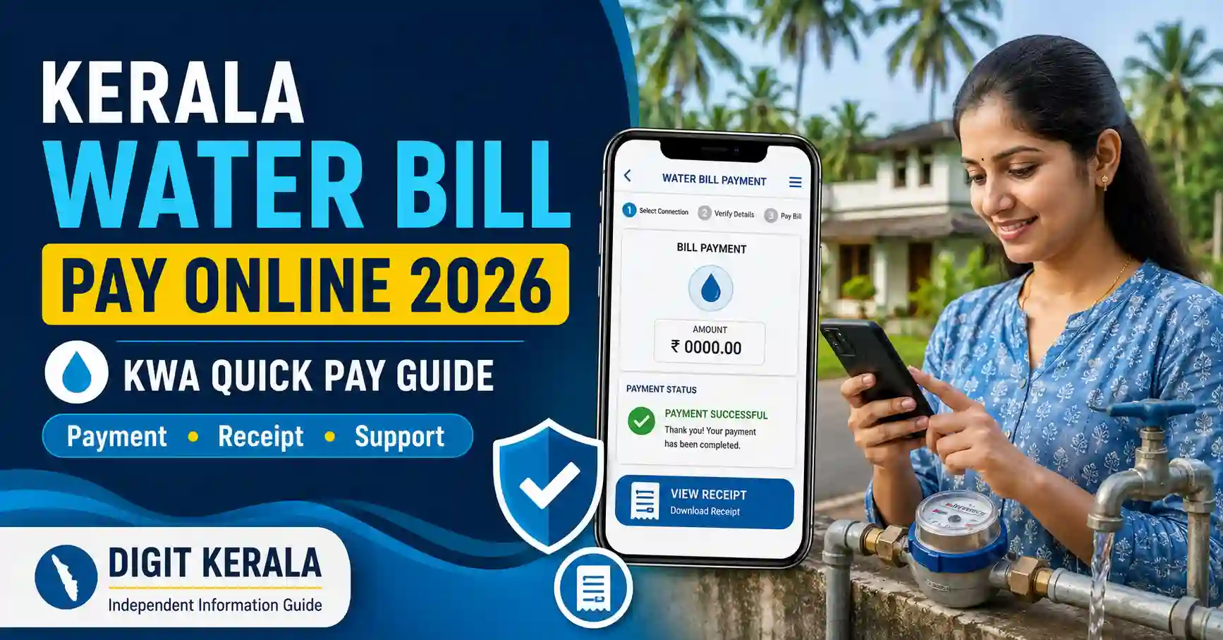 Kerala Water Authority Bill Payment Online