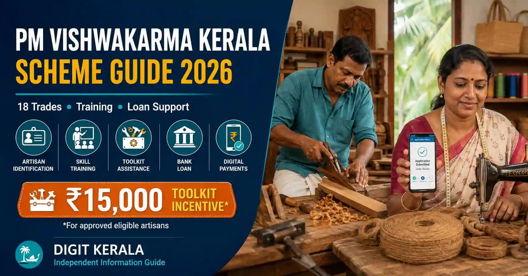 PM Vishwakarma Scheme Kerala 2026
